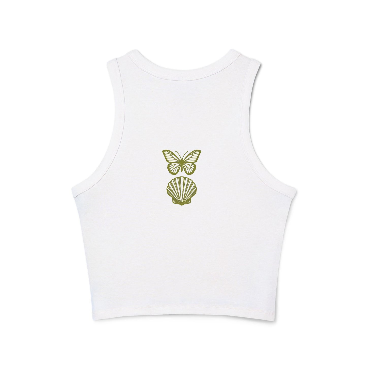 Micro Rib Racer Tank Top