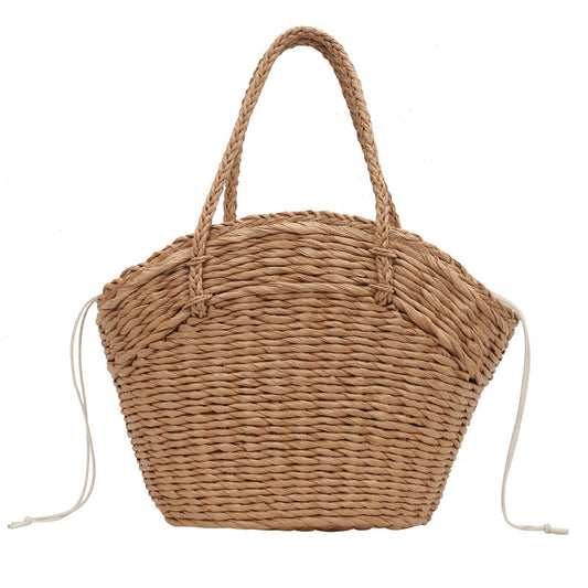 Straw Shoulder Handbag