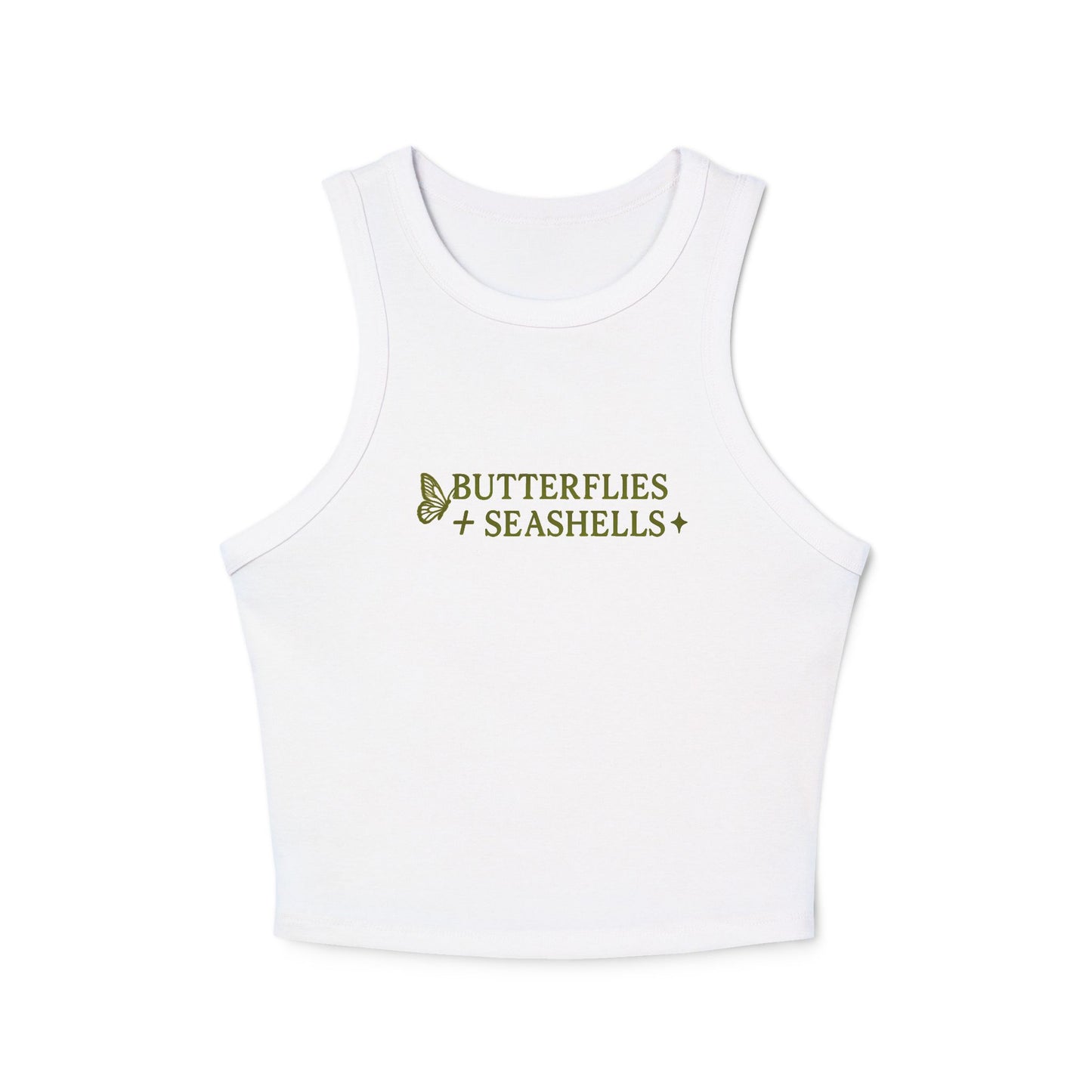 Micro Rib Racer Tank Top