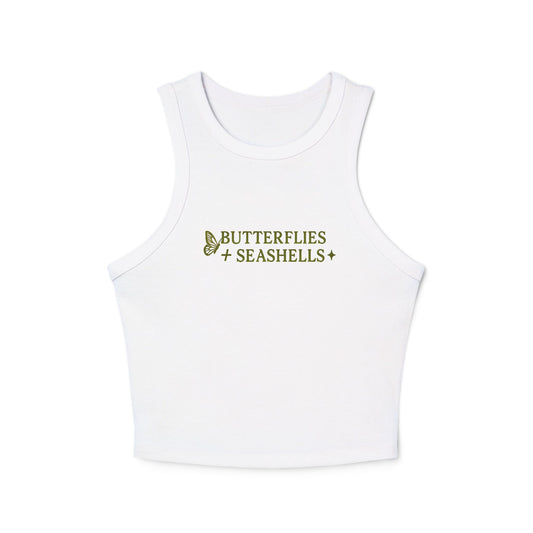 Micro Rib Racer Tank Top