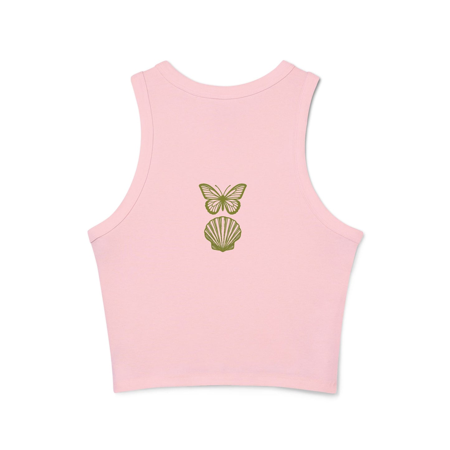 Micro Rib Racer Tank Top